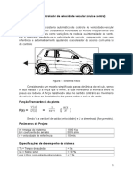 Projeto de Controlador para Cruise Control