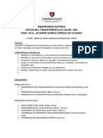 Transferência de Calor - Engenharia Elétrica