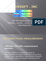 Semiconsoft, Inc: Thin Film Measurement Solution Software, Sensors, Custom Development and Integration