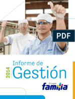 Informe Gestion Grupo Familia 2014