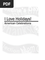 I Love Holidays American Celebrations Contents and Sample Unit