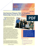 April 2004 Leadership Conference of Women Religious Newsletter