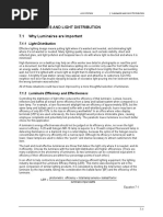 Luminaires and Light Distribution