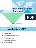 3 - Chapter 16 Applications of The Laplace Transform