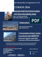 Cartel Cursos 2016