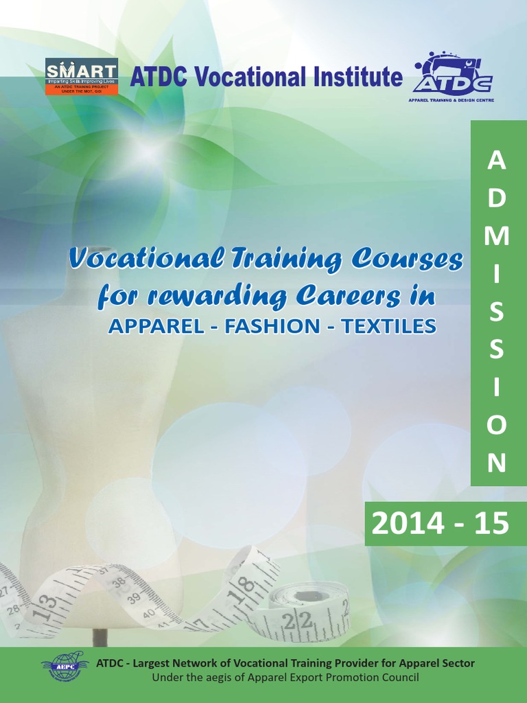 ATDC Vocational Training Overview | PDF | Vocational Education | Design
