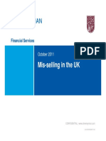 Mis-Selling in The UK: Financial Services