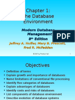 Chap01 - The Database Environment