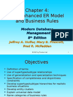 Chap04 - The Enhanced ER Model and Business Rules