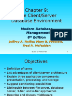 Chap09 - The Client-Server Database Environment