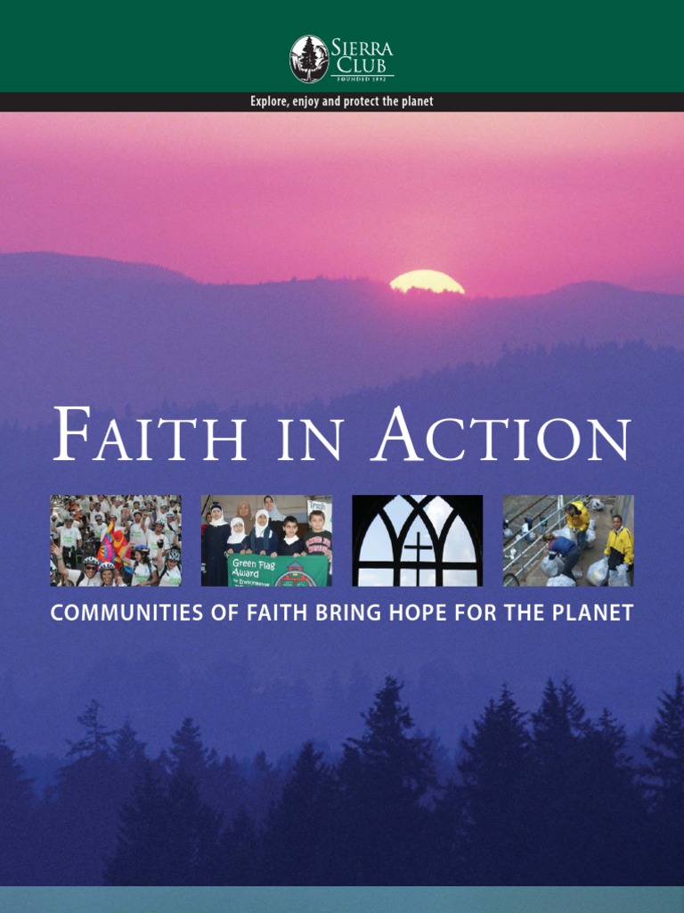 Faith In Action Environmentalism Sustainability - 
