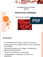 Clase 1 Fisiologia de La Sangre