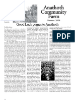 Summer 2006 Anathoth Community Farm Newsletter