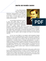 Biografía de Rubén Dario (6 Paginas) PDF