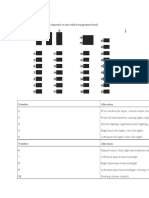 Llocation of Fuses (The Presence of Certain Fuse Depends On The Vehicle Equipment Level)