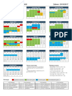 Kalendar Aktivnosti 2016 2017 OAS
