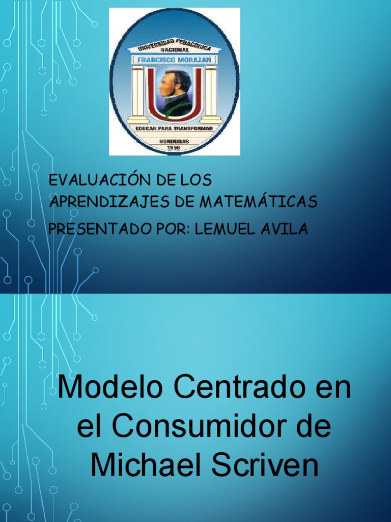 Evaluación de Aprendizajes con Scriven | PDF | Evaluación | Los ...