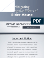 Mitigating Elder Abuse: The Negative Effects of