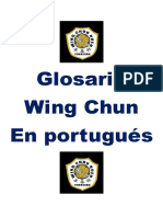 Glosario Wing Chun Fam Yip Man en Portugues