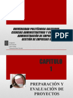 PREPARACION DE PROYECTOS