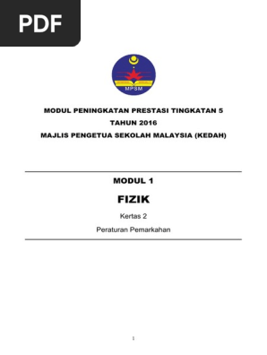 Skema Fizik Kedah Percubaan K2 F5 Pdf Waves Antenna Radio