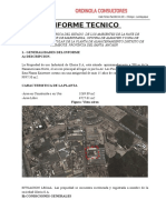Informe Tecnico - Mantenimiento Chimbote
