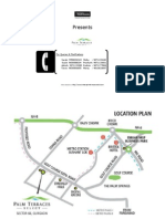 Emaar Palm Terraces Select Location Map