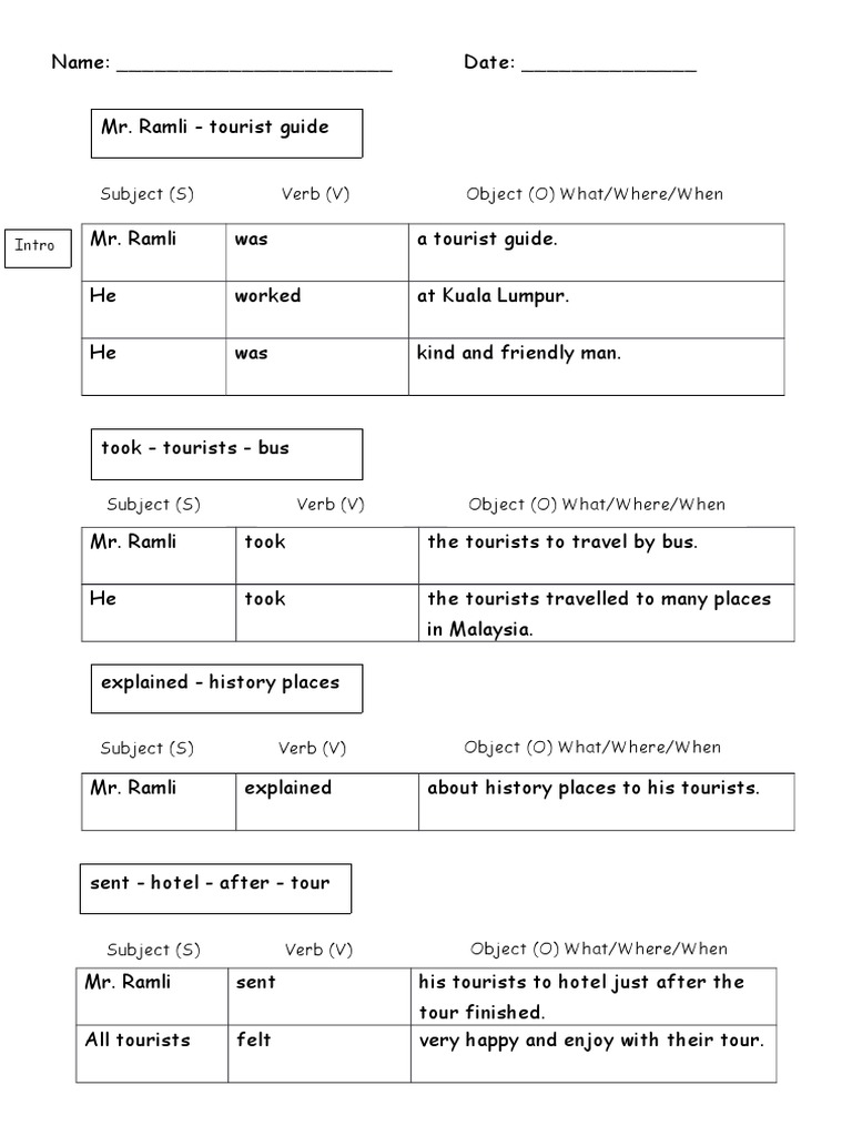 Table SVO For Section C | PDF