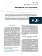 Clinical Features and Treatment of Ocular Toxoplasmosis: Abstract