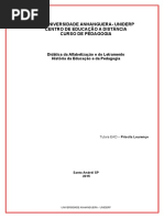 desafio profissional  - 3° semestre