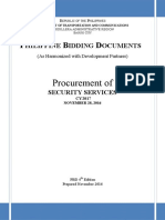 Bid Documents For Security Services