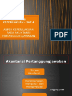 Akuntansi Keperilakuan – Aspek Keperilakuan Pada Akuntansi Pertanggungjawaban