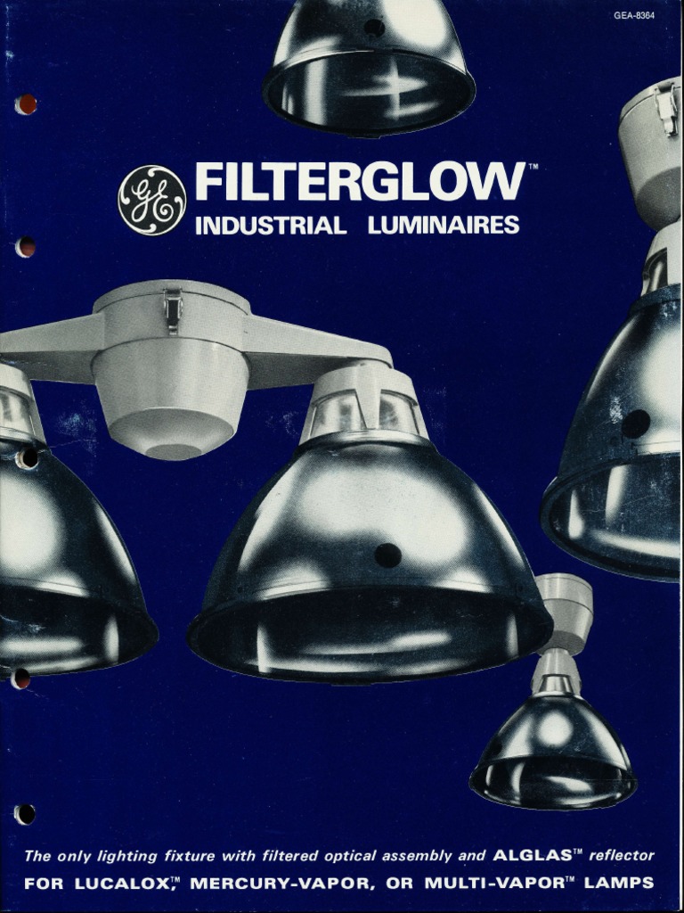 GE Lighting Systems Filterglow & Econoglow Brochure 1966 PDF Mirror