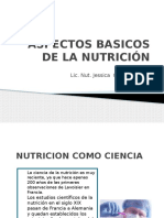 Aspectos Básicos de La Nutrición. 