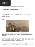 Adolf _ Qué Nos Ocultan