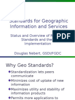 Standards For Geographic Information and Services