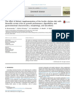 The Effect of Dietary Supplementation of the Broiler Chicken Diet With Boswellia Serrata Resin on Growth Performance, Digestibility, And Gastro Intestinal Characteristics, Morphology, Andmicrobiota