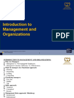 MGT200 Chapter 1 - Introduction To Management and Organizations