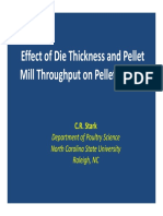 E - Effect of Die Thickness and Pellet Mill Throughput PDF