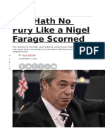 Hell Hath No Fury - Nigel - Farage