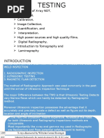 Radiography Testing