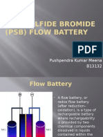 Polysulfide Bromide (PSB) Flow Battery