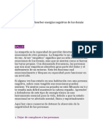 Cómo Dejar de Absorber Energías Negativas de Los Demás