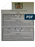 Escalas - Arbitragem 1 Rodada