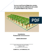 Memoria de Calculo Estructural Planta Embotelladora