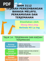 Terjemahan Dan Kaedah Terjemahan