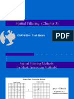 Spatial Filtering (Chapter 3) : CS474/674 - Prof. Bebis