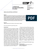 Developments in Cutting Tool Technology in Improving Machinability of Ti6Al4V Alloy- A Review