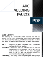 Arc Welding Faults