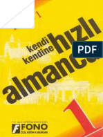 Fono - Kendi Kendine Hızlı Almanca (1. Basamak Kitap 1)